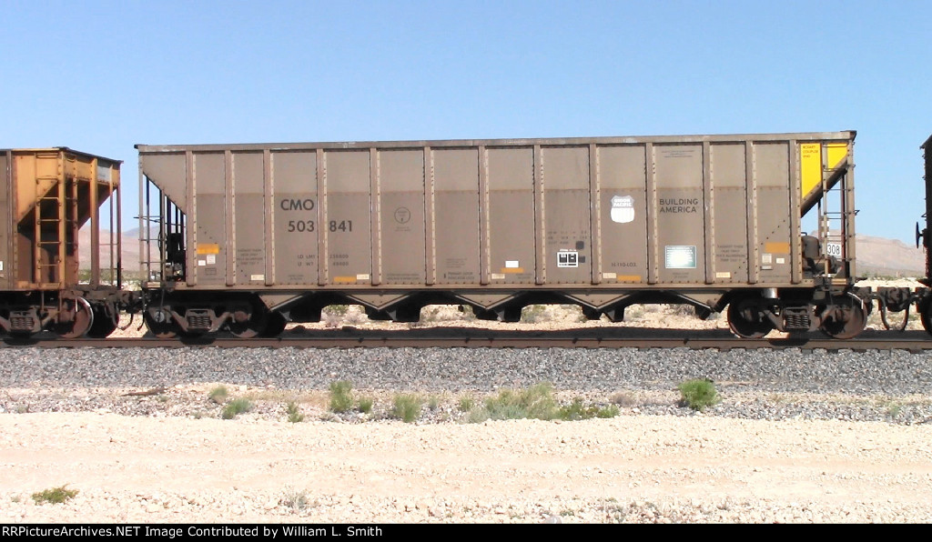 EB Unit Empty Hooper Car Frt at Erie NV -29